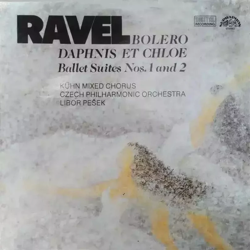 Levně Bolero / Daphnis Et Chloe (Ballet Suites Nos. 1 And 2) (The Czech Philharmonic Orchestra, 1989)