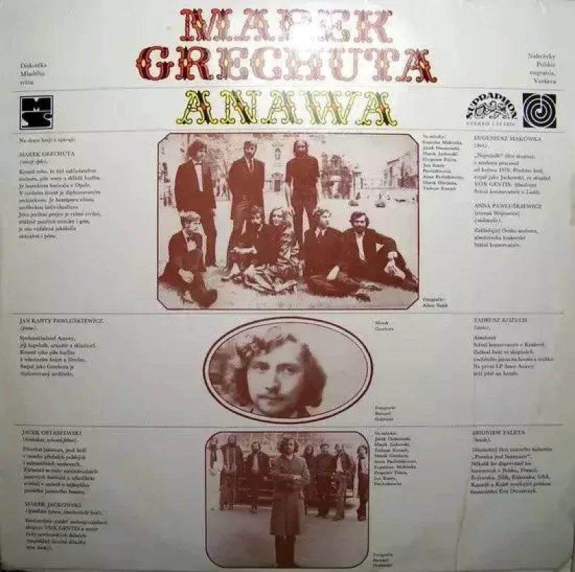 Levně Marek Grechuta Anawa (Marek Grechuta & Anawa, 1974)
