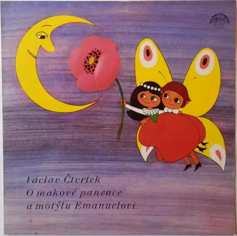 Levně O Makové Panence A Motýlu Emanuelovi (Václav Čtvrtek, 1981)
