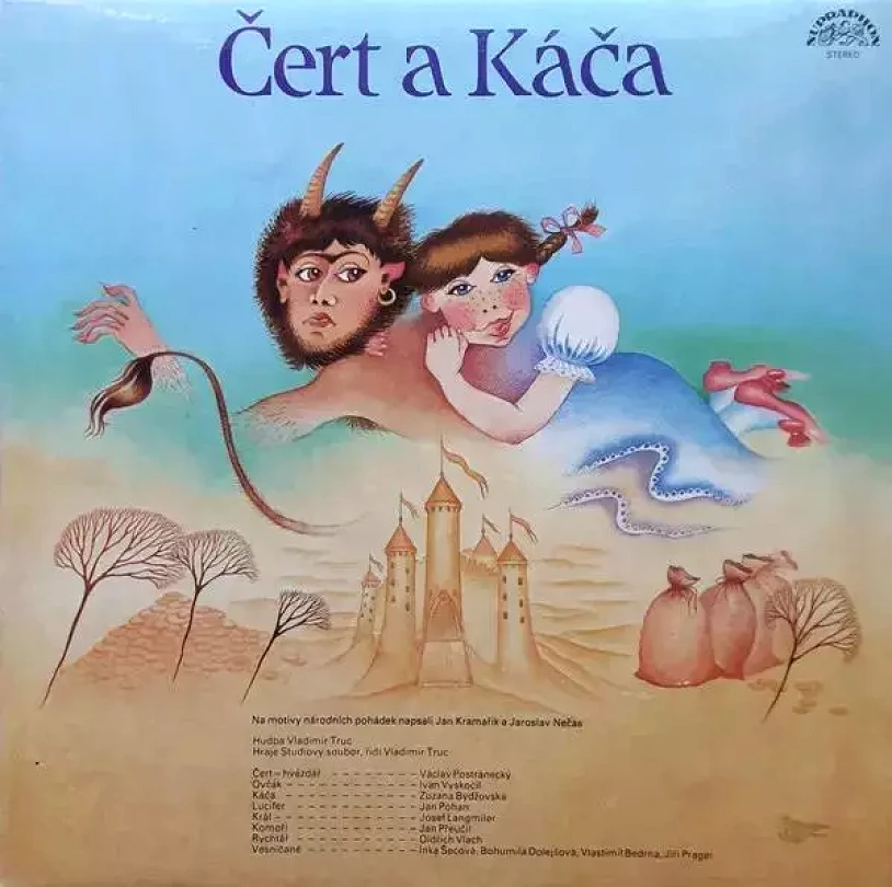 Levně Čert a Káča, Tři zlaté vlasy děda Vševěda (Jaroslav Nečas, 1992)