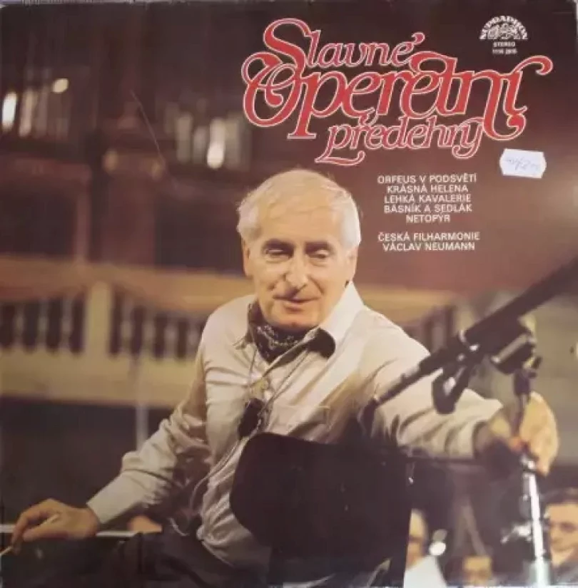Levně Slavné Operetní Předehry (The Czech Philharmonic Orchestra, 1981)