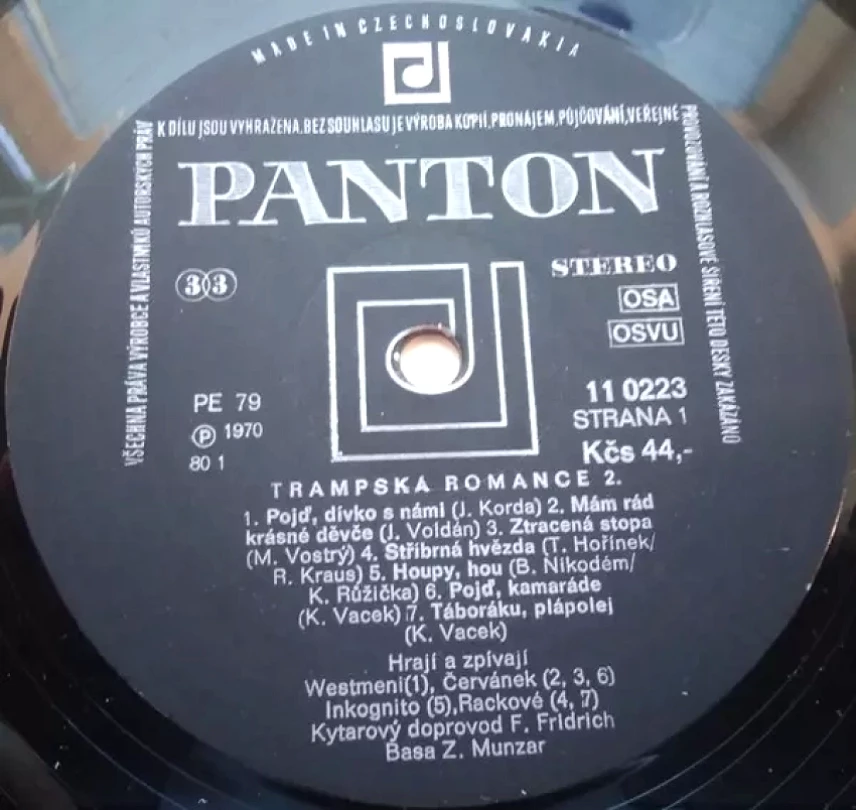 Levně Druhá Trampská Romance (Various, 1980)