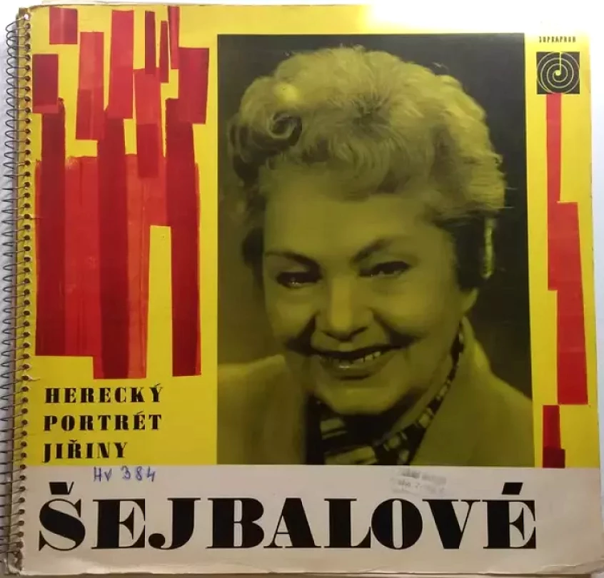 Levně Herecký Portrét Jiřiny Šejbalové (Jiřina Šejbalová, 1967)