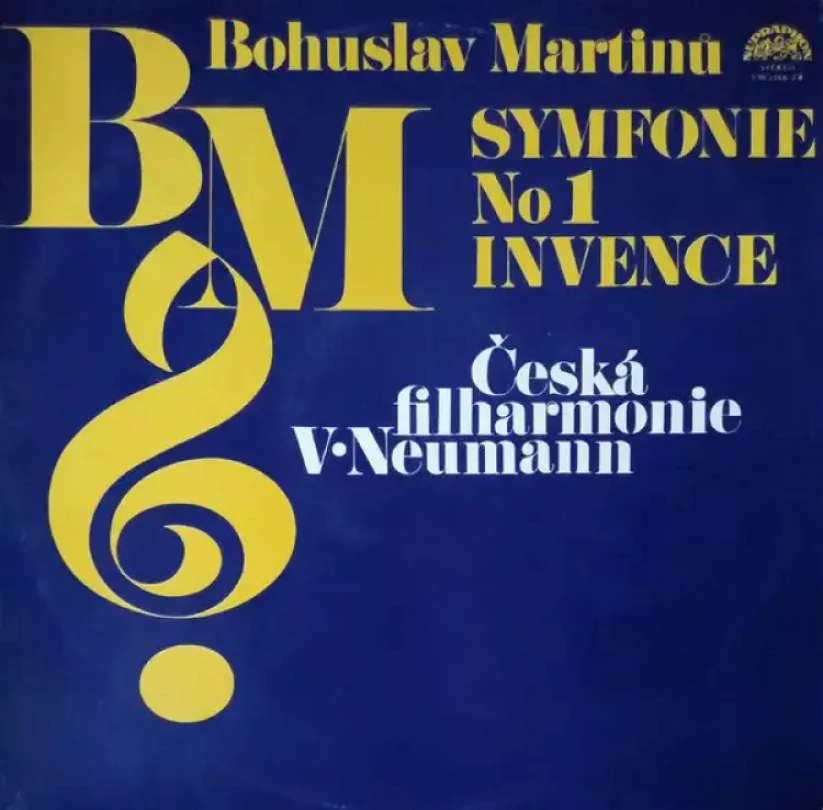 Levně Symfonie No1 / Invence (The Czech Philharmonic Orchestra, 1978)