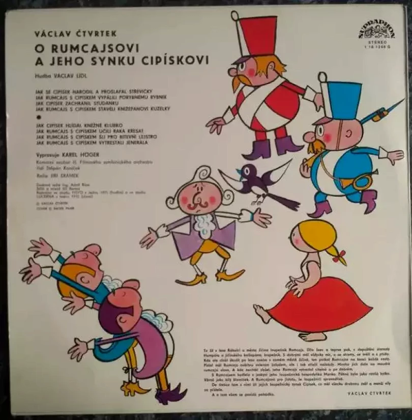 Levně O Rumcajsovi A Jeho Synku Cipískovi (Václav Čtvrtek, 1979)