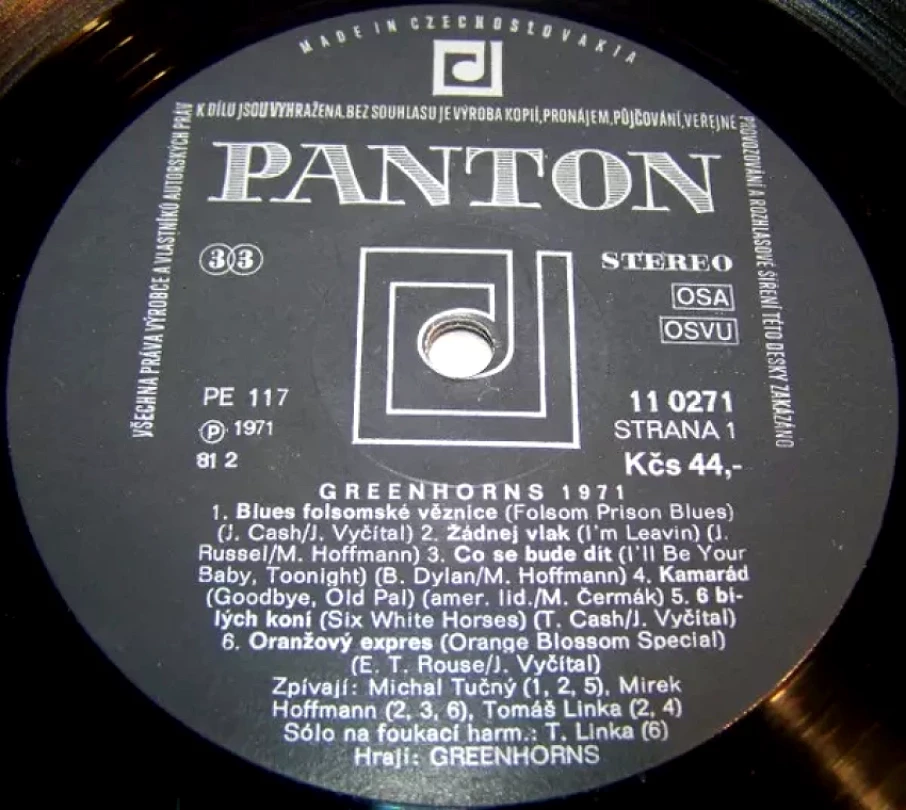 Levně Greenhorns '71 (Greenhorns, 1981)