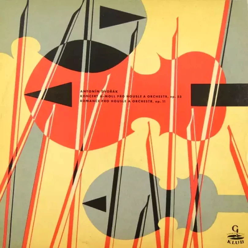 Levně Koncert A-moll Pro Housle A Orchestr, Op. 53 - Romance Pro Housle A Orchestr, Op. 11 (The Czech Philharmonic Orchestra, 1960)