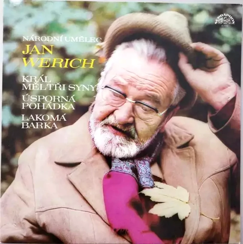 Levně Král Měl Tři Syny / Úsporná Pohádka / Lakomá Barka (Jan Werich, 1990)