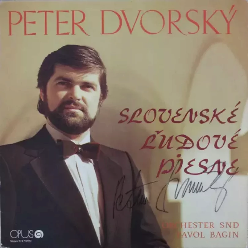 Levně Slovenské Ľudové Piesne (Peter Dvorský, 1981)