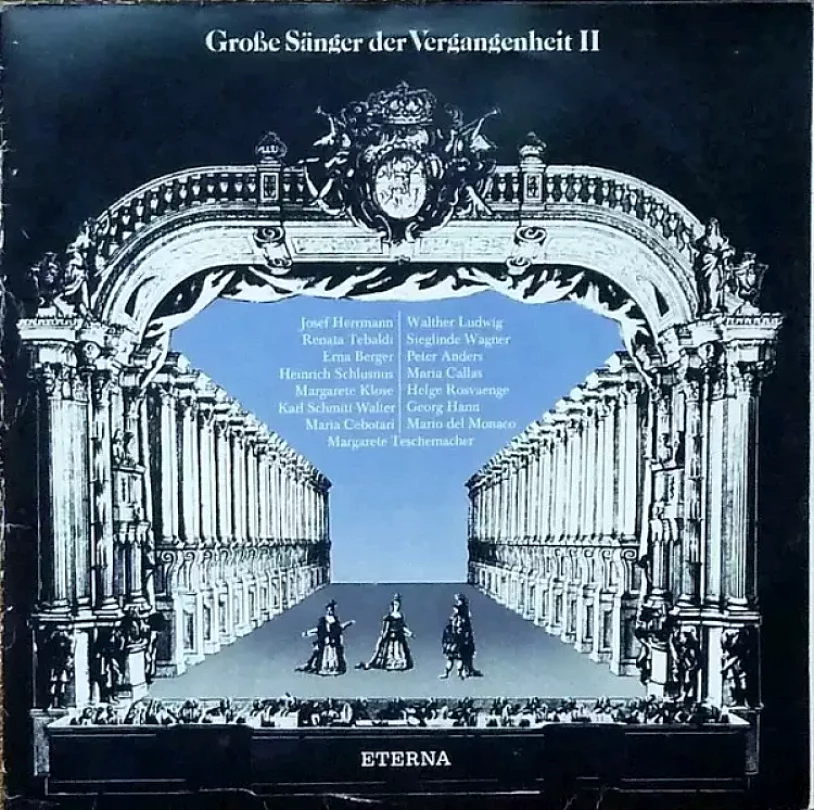 Levně Große Sänger Der Vergangenheit II (2xLP) (Various, 1984)