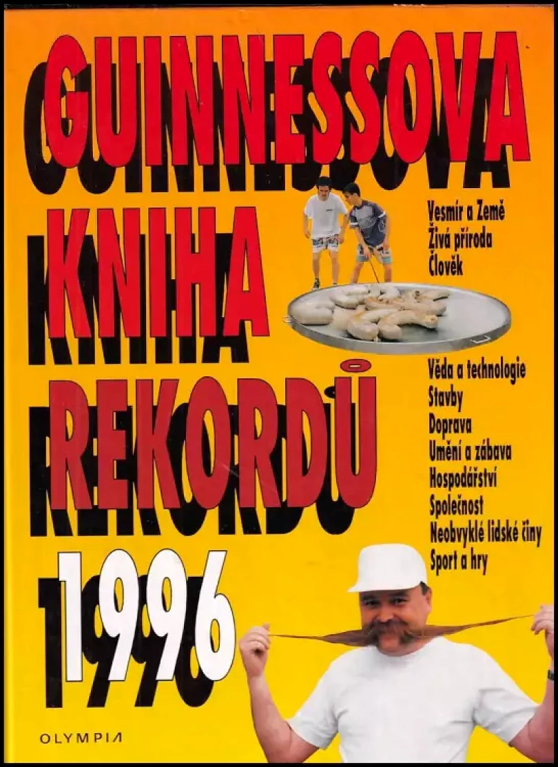 Levně Guinnessova kniha rekordů 1996 (Blanka Kičinová, 1995)
