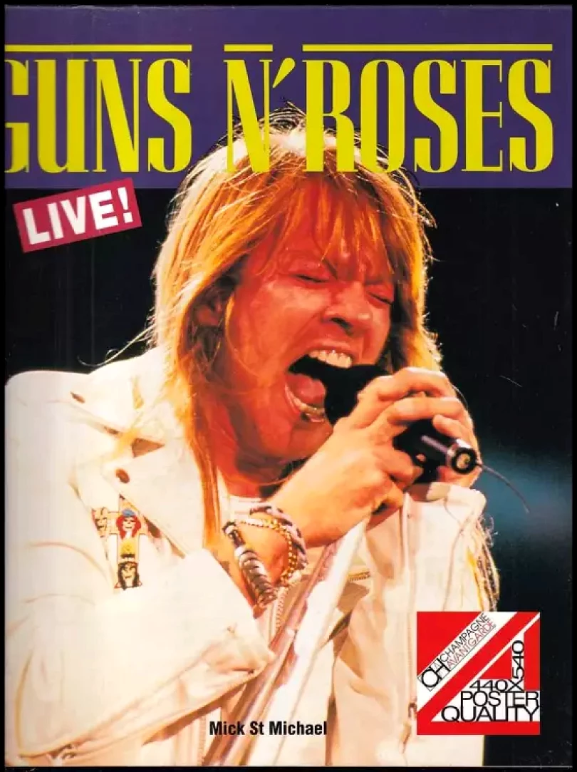 Levně Guns N'Roses, Live (Mick Saint Michael, 1992)