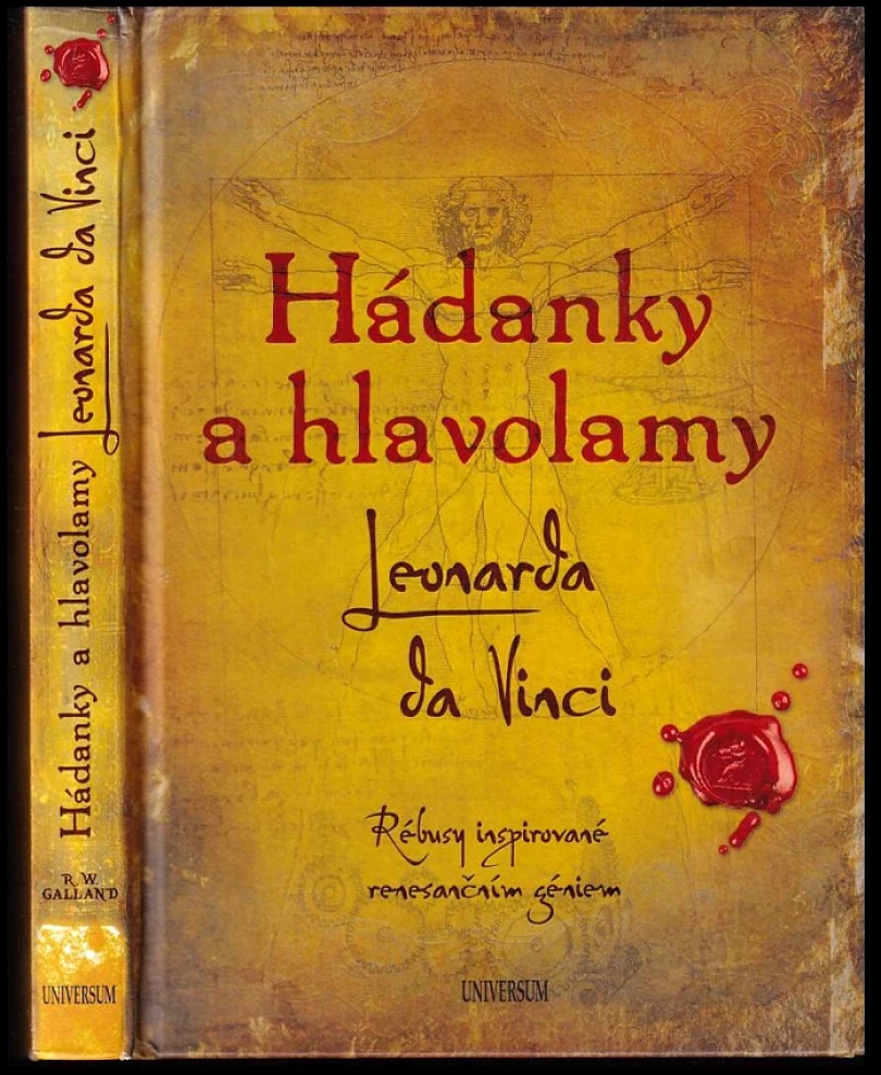 Levně Hádanky a hlavolamy Leonarda da Vinci (Richard Wolfrik Galland, 2019)