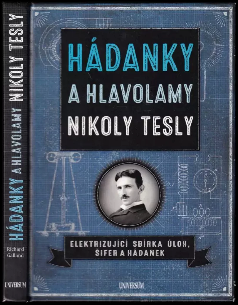 Levně Hádanky a hlavolamy Nikoly Tesly (Richard Wolfrik Galland, 2018)