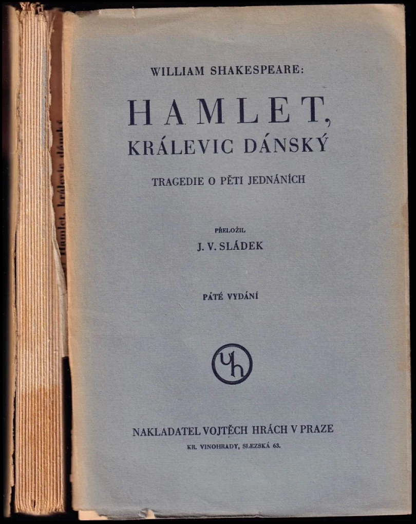 Levně Hamlet, králevic dánský (William Shakespeare, 1936)