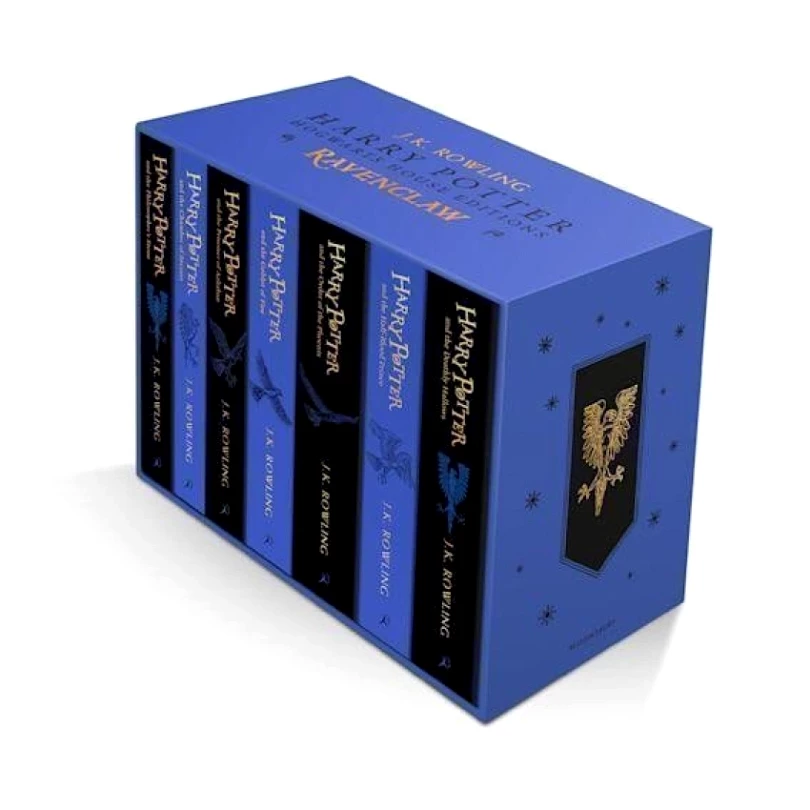 Harry Potter Ravenclaw House Editions Paperback Box Set (Joanne Rowlingová, 2022)