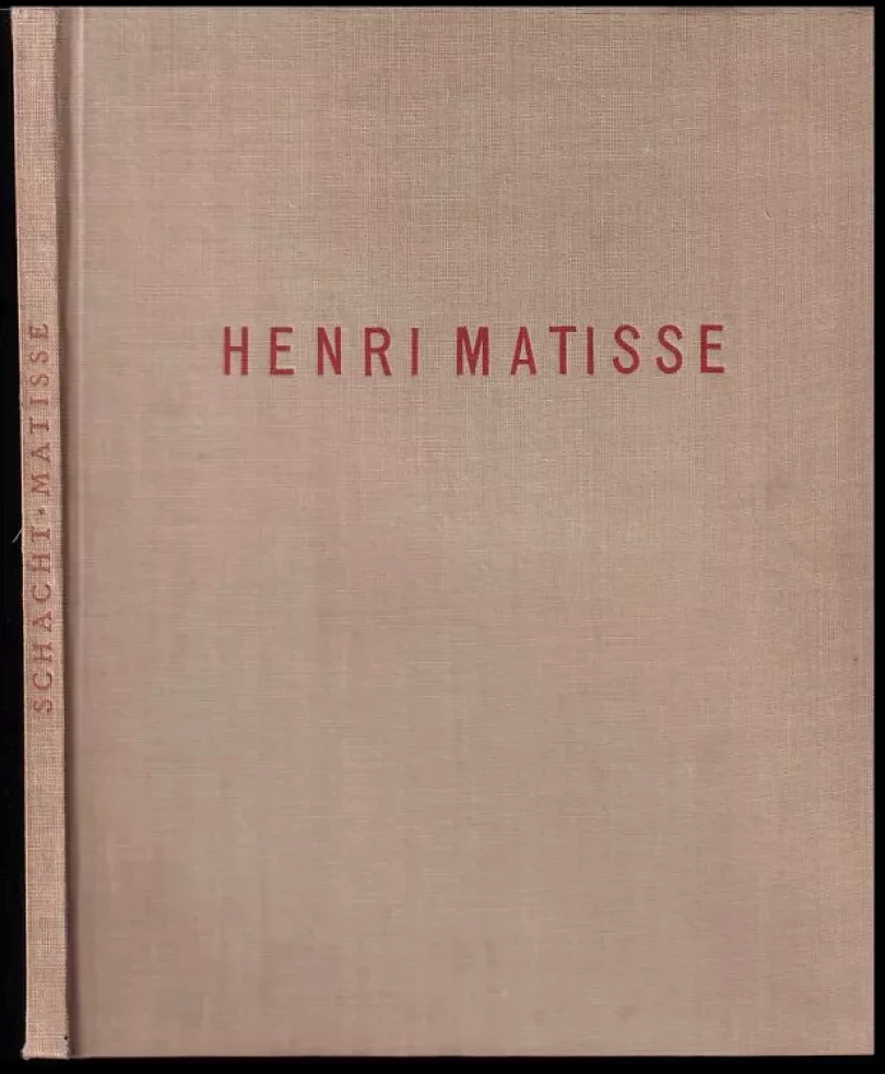 Levně Henri Matisse (Roland Schacht, 1922)