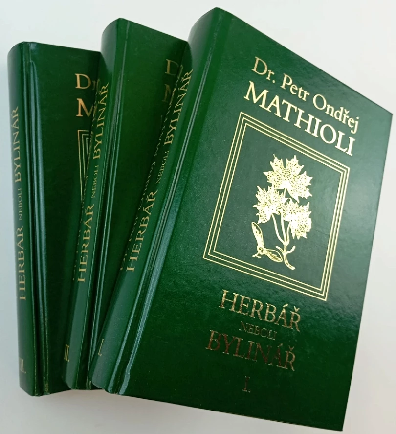Levně Herbář, neboli, Bylinář I - III, KOMPLET (Pietro Andrea Mattioli, 2010)