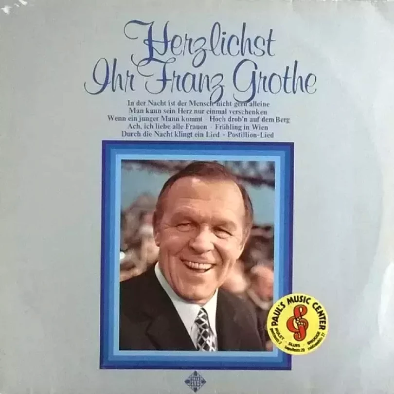 Levně Herzlichst Ihr Franz Grothe 2xLP (Franz Grothe, 1977)