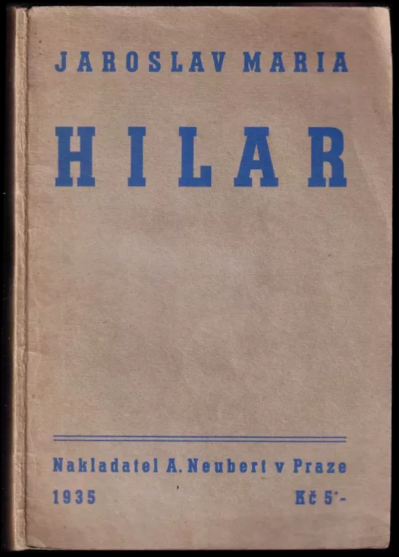 Levně Hilar (Jaroslav Maria, 1935)