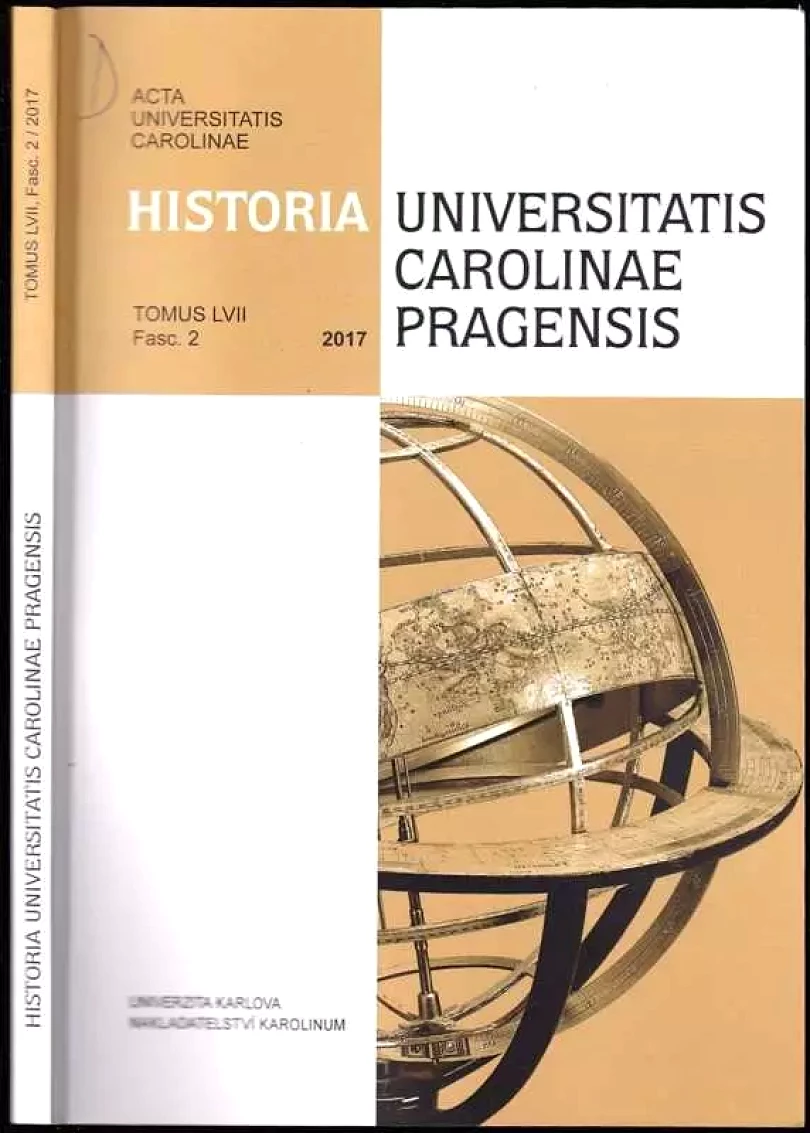 Historia Universitatis Carolinae pragensis (, 2017)