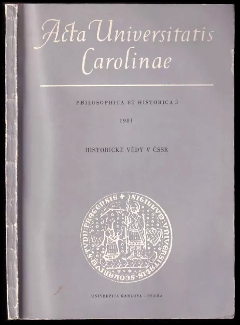 Historické vědy v ČSSR (, 1983)
