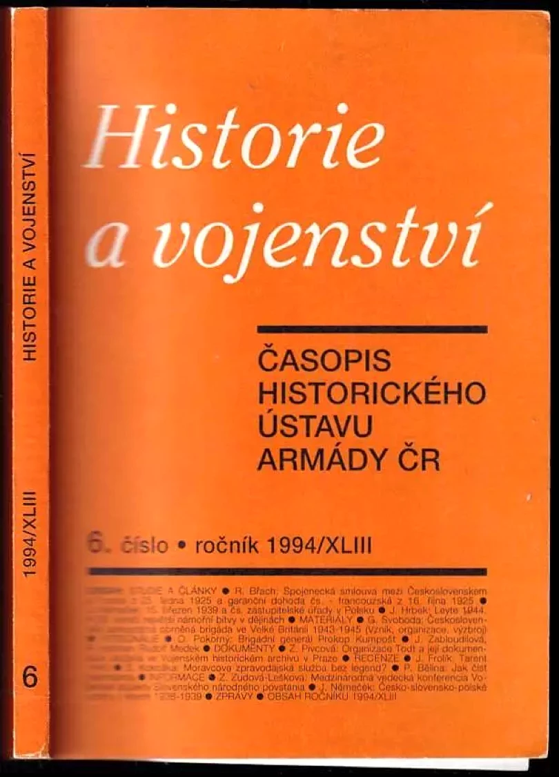 Historie a vojenství (, 1994)