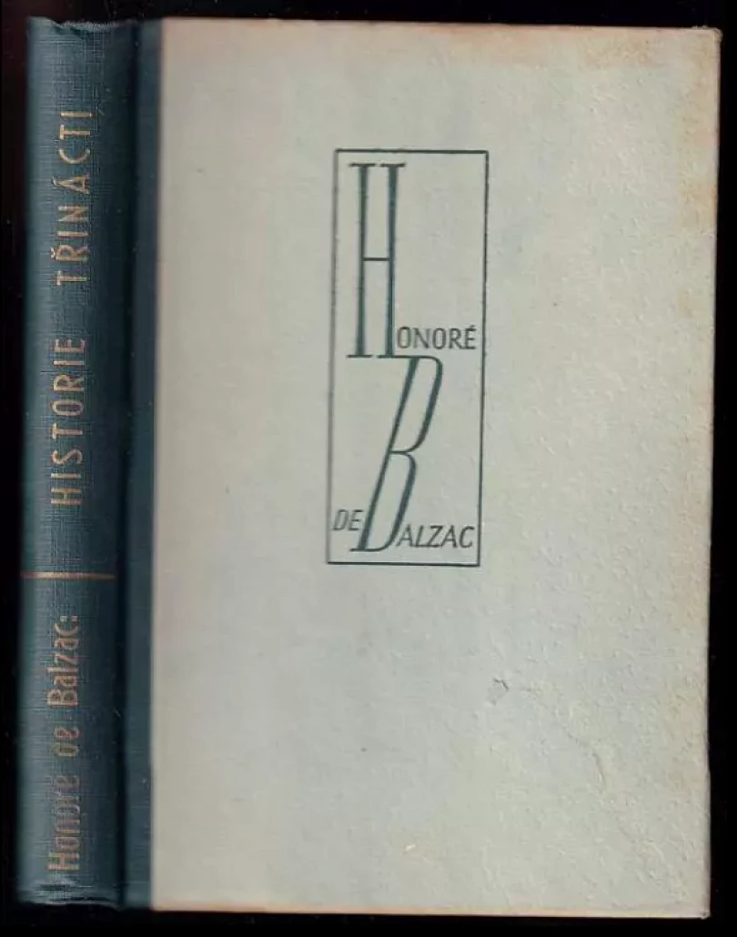 Historie třinácti (Honoré de Balzac, 1925)