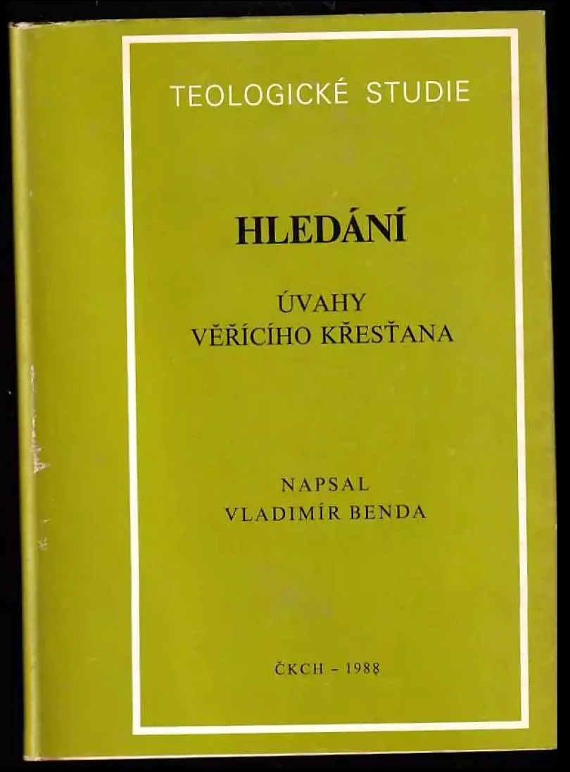 Levně Hledání (Vladimír Benda, 1988)