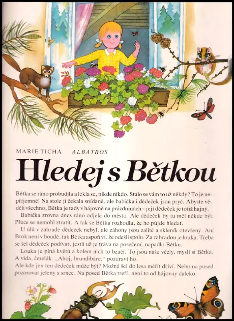 Levně Hledej s Bětkou (Marie Tichá, 1992)