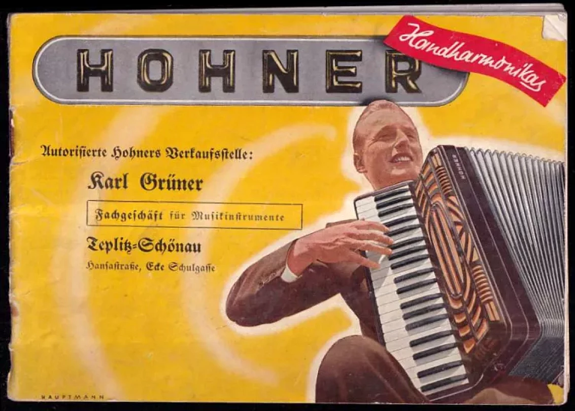 Hohned Handharmonikas - Katalog harmonik firmy Hohner podzim 1938 (Karl Franz Grüner, 1938)