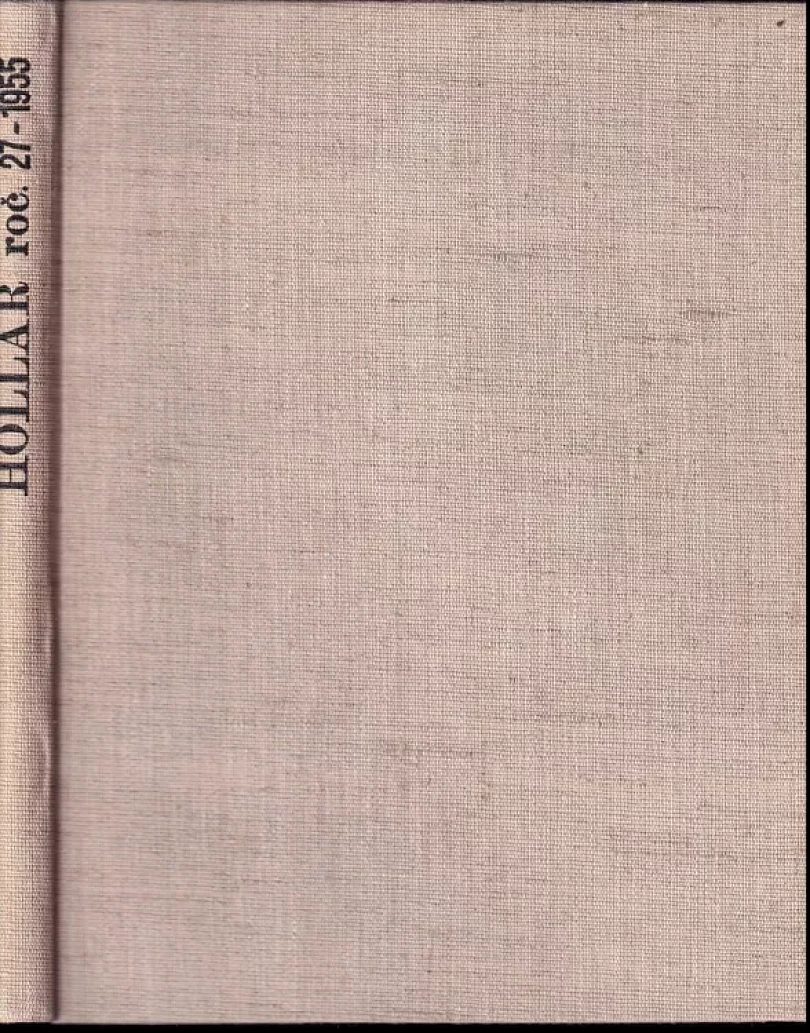 Levně Hollar ročník 27 - 1955 (Václav Hollar, 1955)