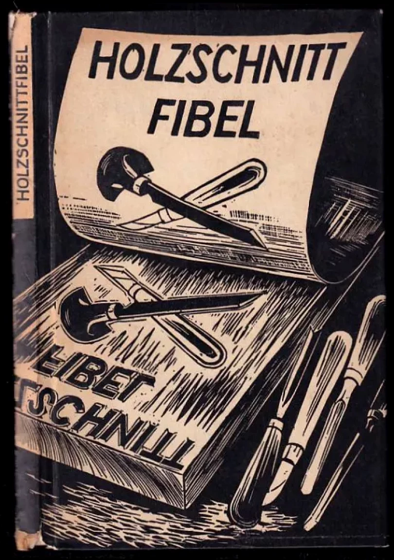 Levně Holzschnitt-Fibel. Holzschnitte und Text von Johannes Lebek (Johannes Lebek, 1962)