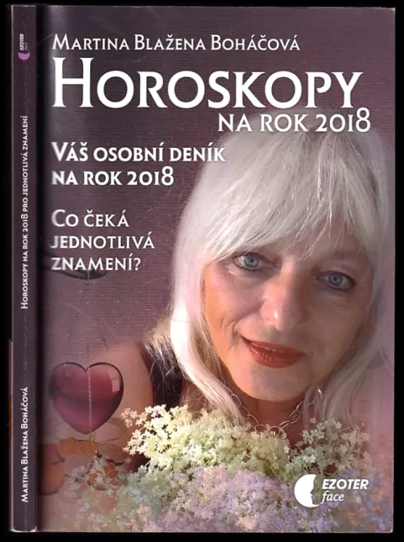 Horoskopy na rok 2018 pro jednotlivá znamení (Martina Blažena Boháčová, 2017)