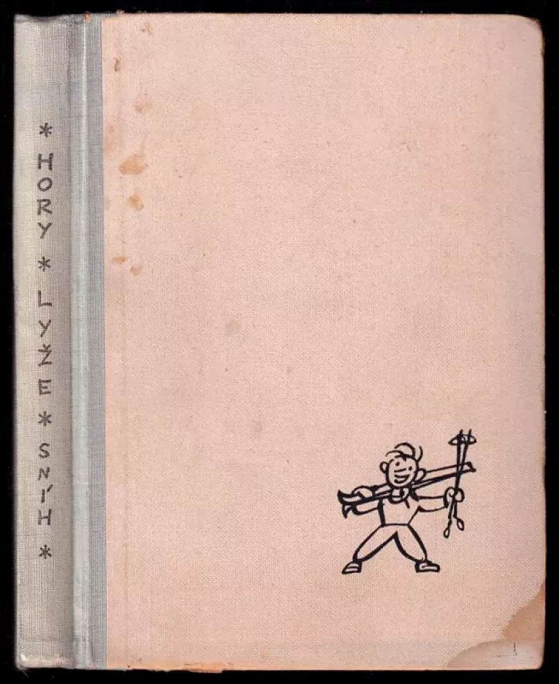 Hory, lyže, sníh (Dušan Břeský, 1947)