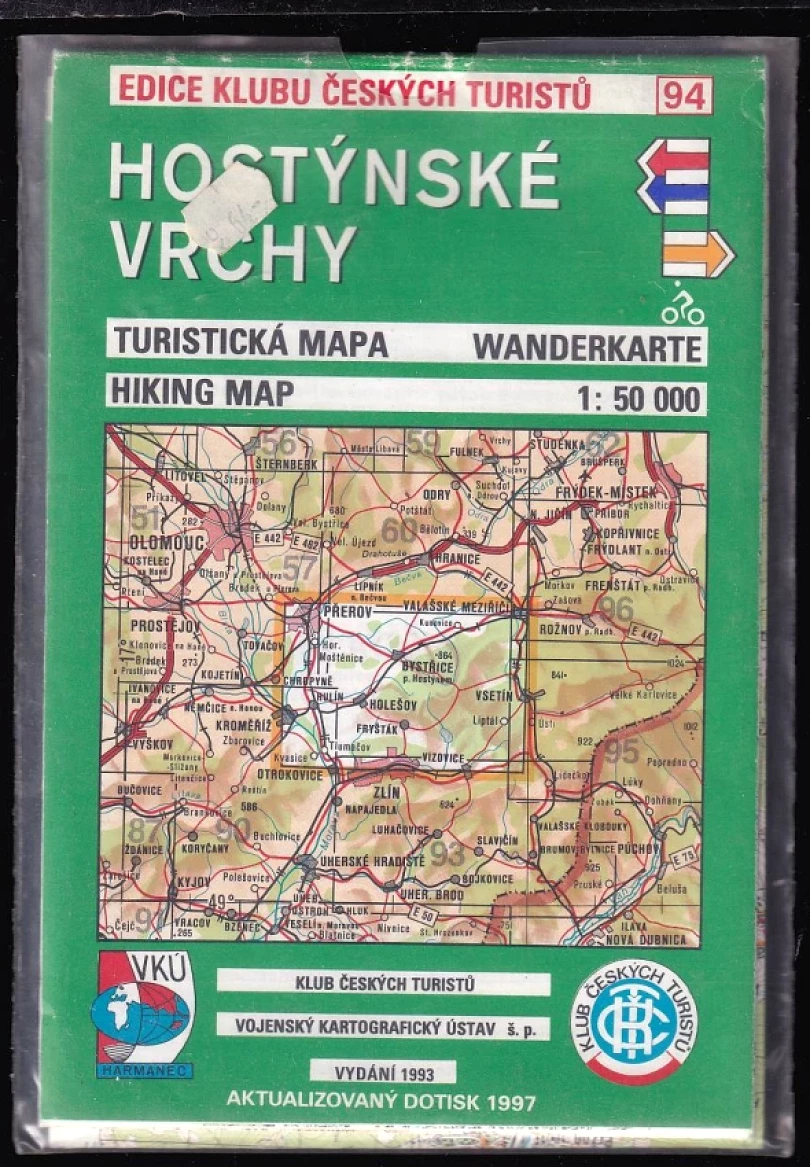 Levně Hostýnské vrchy (, 1993)