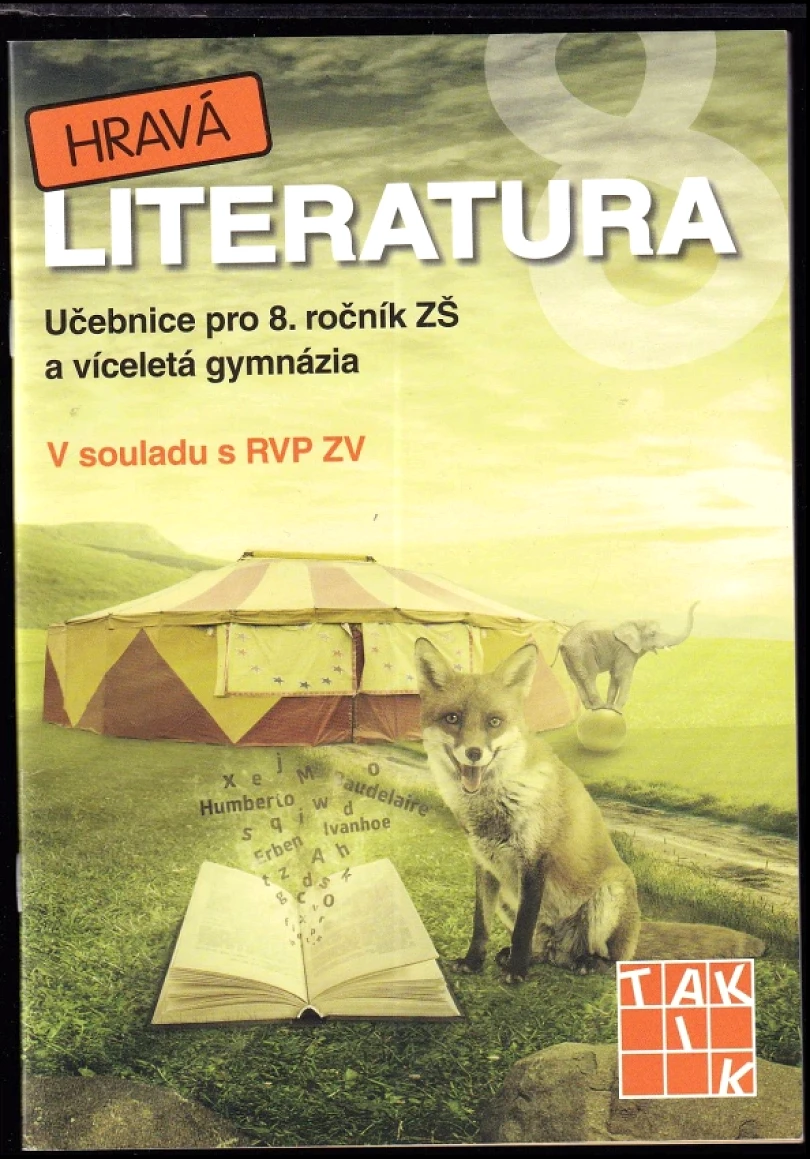 Hravá literatura 8 (Michaela Jindráčková, 2016)