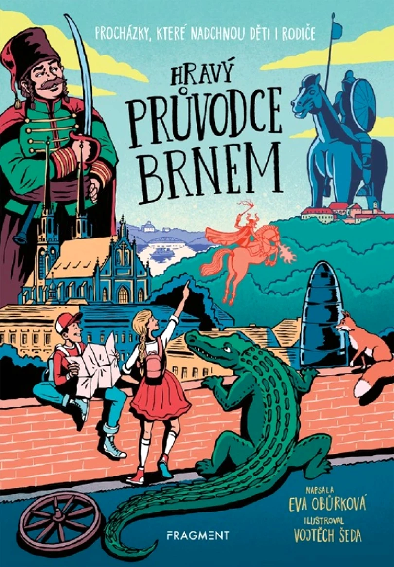 Hravý průvodce Brnem (Obůrková Eva, 2024)