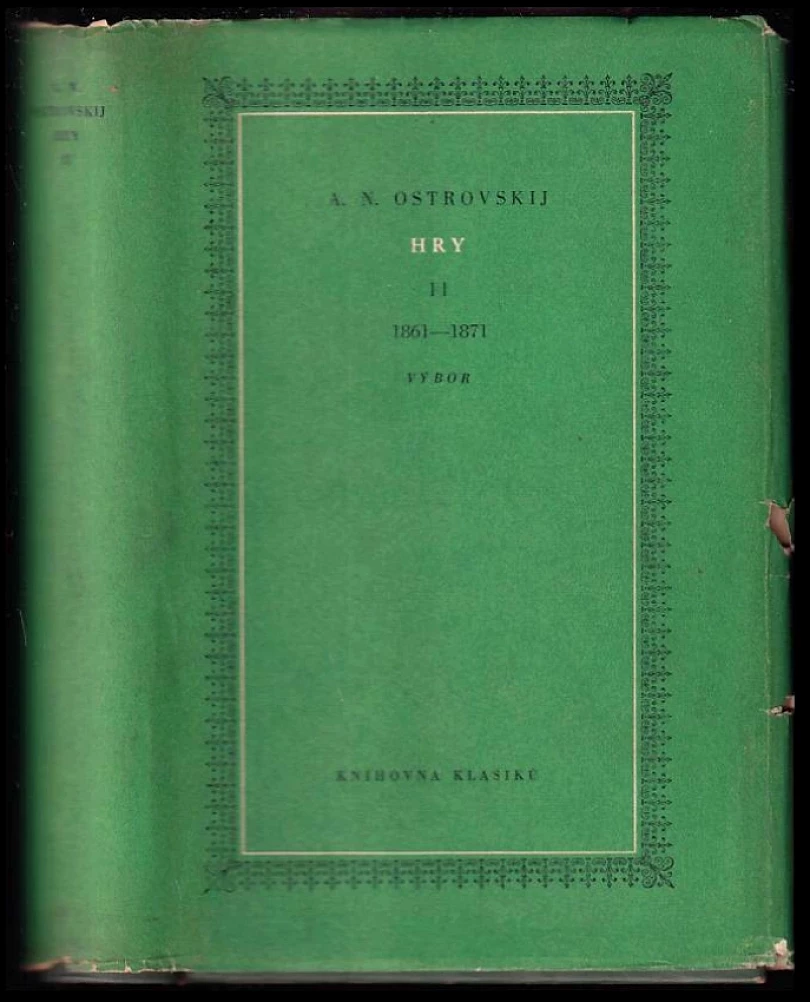 Levně Hry (Aleksandr Nikolajevič Ostrovskij, 1951)