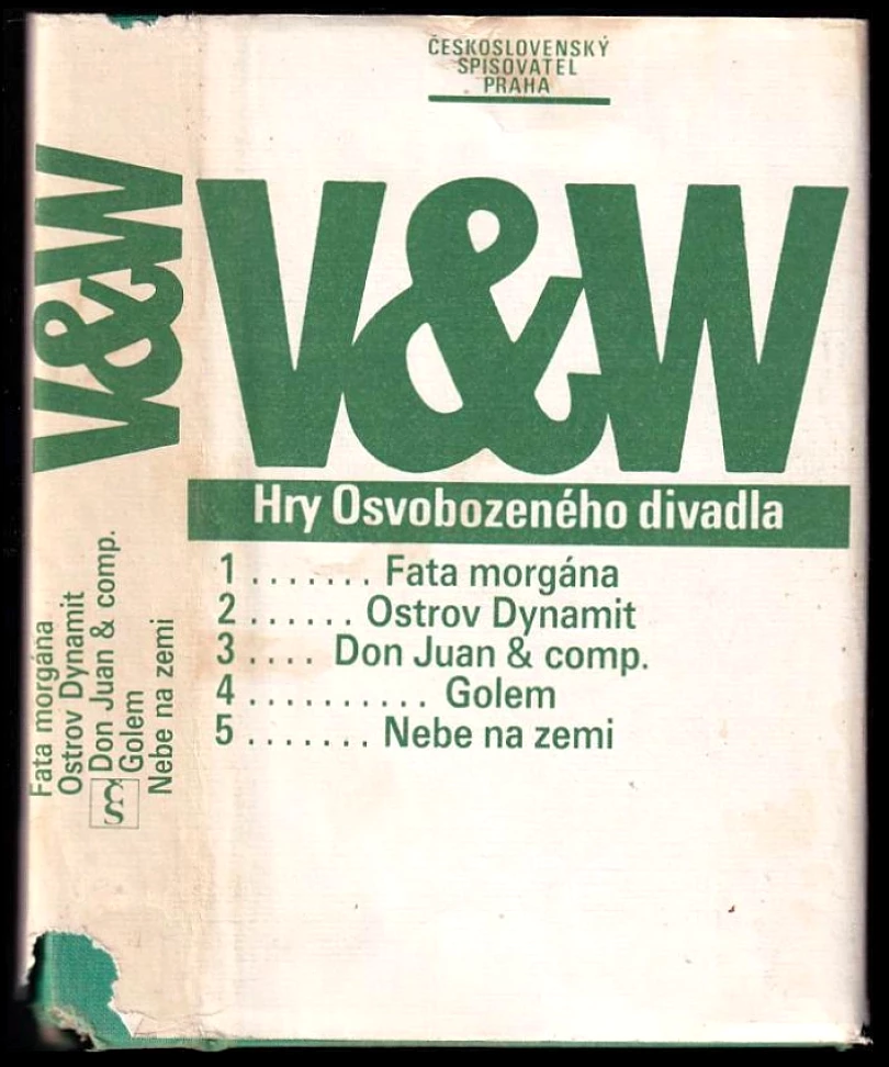 Levně Hry Osvobozeného divadla 3 (Jan Werich, 1985)