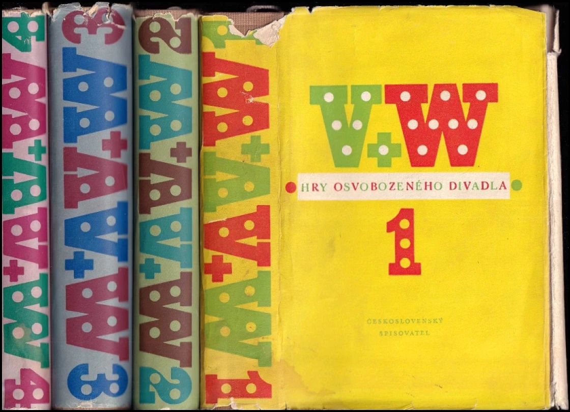 Levně Hry Osvobozeného divadla : Díl 1-4 (Jan Werich, 1954)
