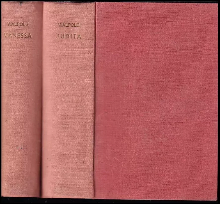 Levně Hugh Walpole Judita, Vanessa (Hugh Walpole, 1937)