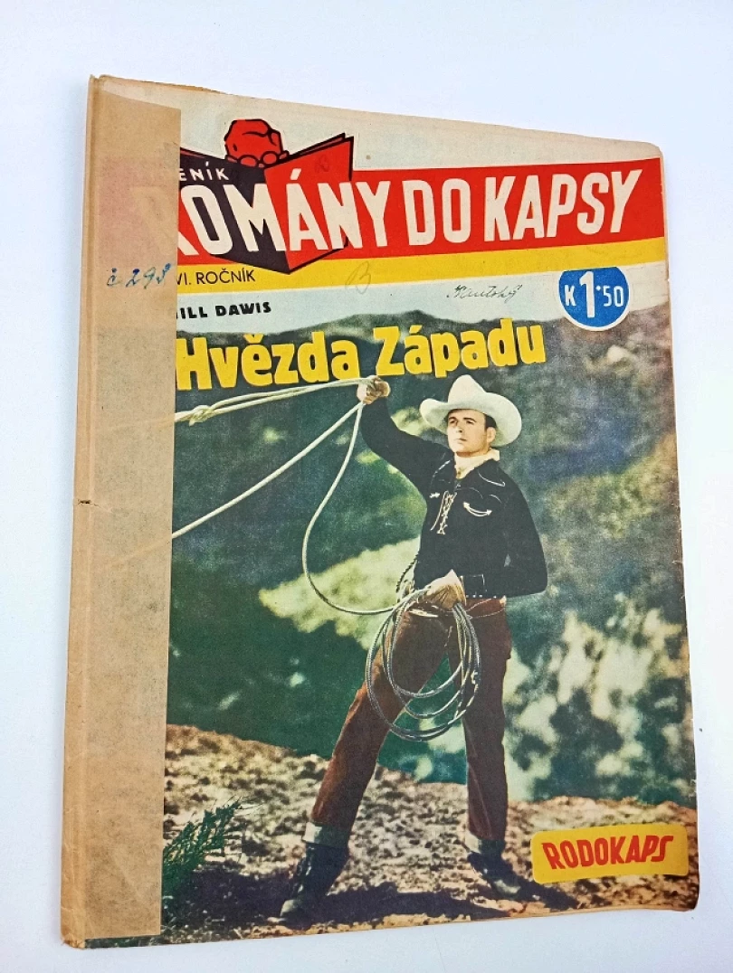 Hvězda Západu - Romány do kapsy - Rodokaps 293 (32) - ročník VI. (Gill Dawis, 1941)