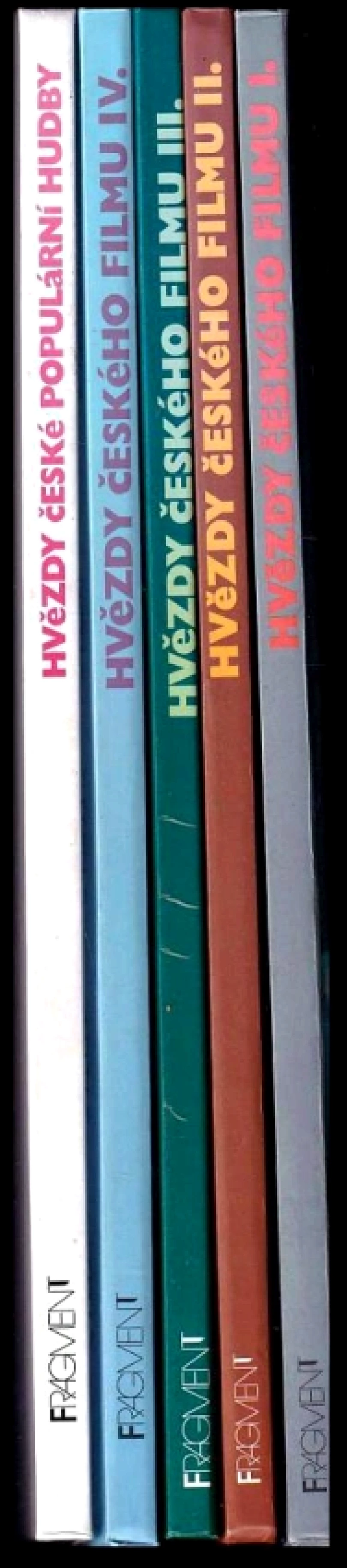 Hvězdy českého filmu I + Hvězdy českého filmu II + Hvězdy českého filmu III + Hvězdy českého filmu IV + Hvězdy české populární hudby (Václav Merhau...