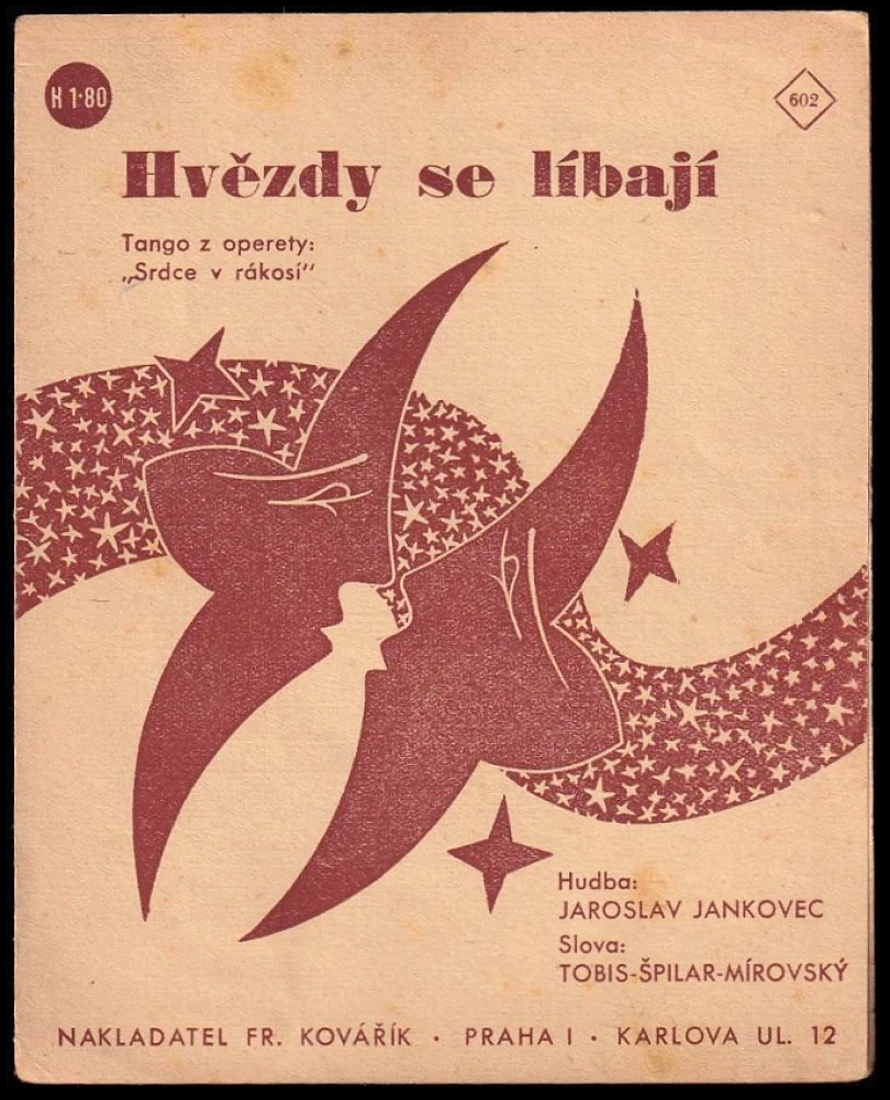 Levně Hvězdy se líbají (Jaroslav Jankovec, 1941)