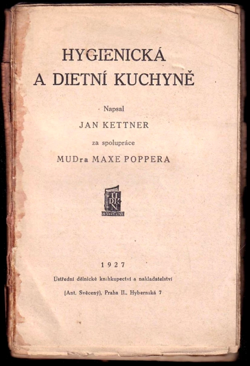 Hygienická a dietní kuchyně (Jan Kettner, 1927)