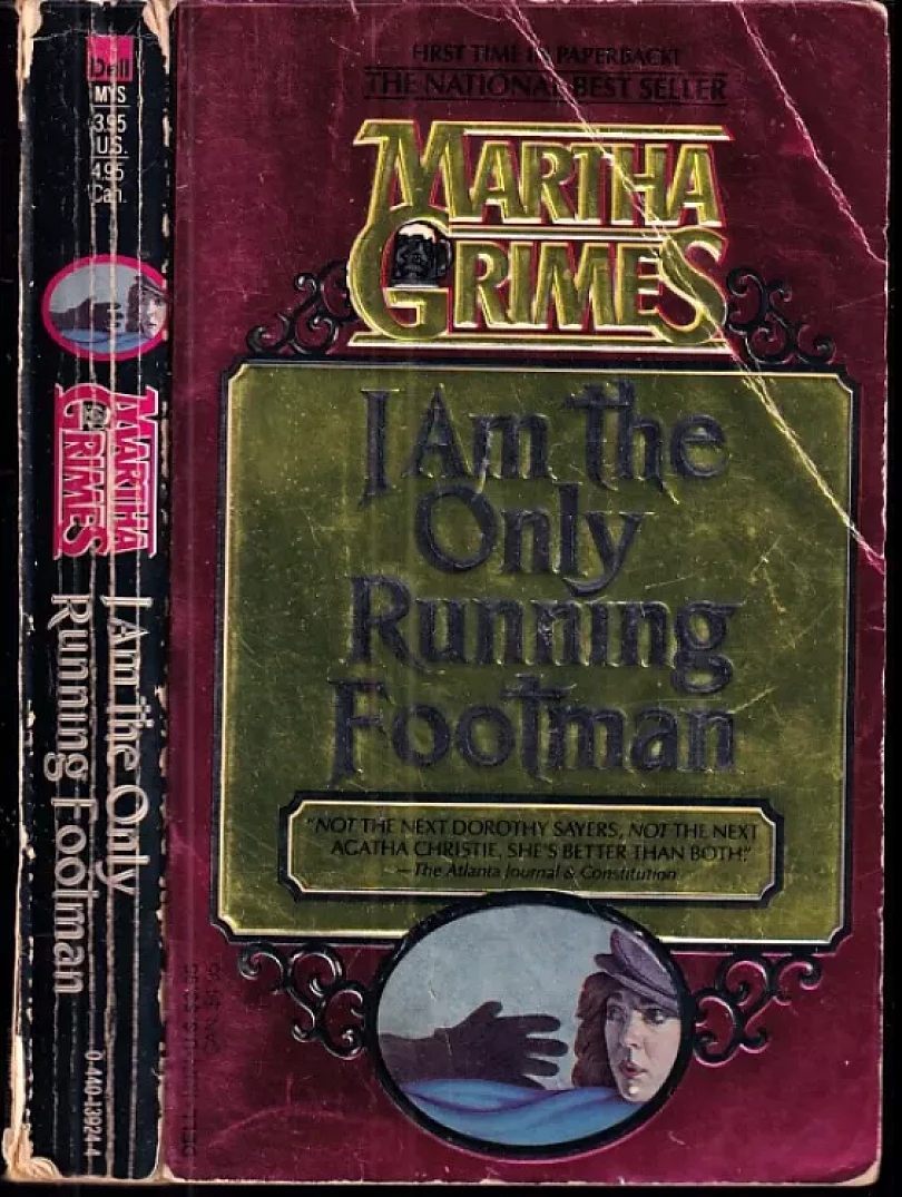 Levně I am the only running footman (Martha Grimes, )
