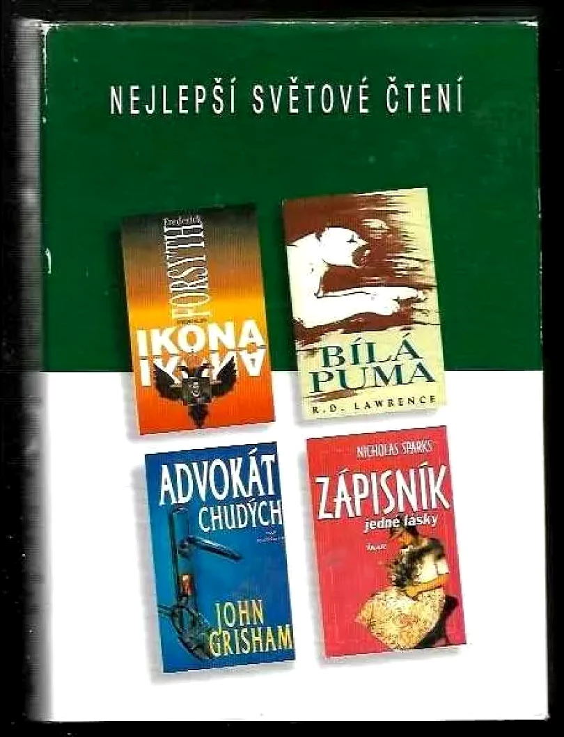 Levně Ikona - Bílá puma - Advokát chudých - Zápisník jedná lásky (John Grisham, 1999)