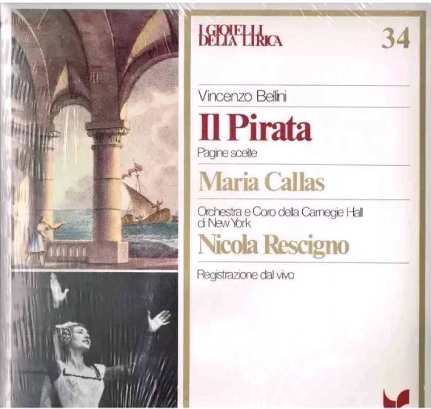 Levně Il Pirata (Vincenzo Bellini, 1981)