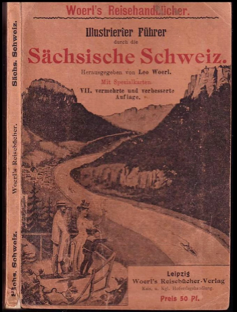 Illustrierter Führer durch die Sächsische Schweiz (, )